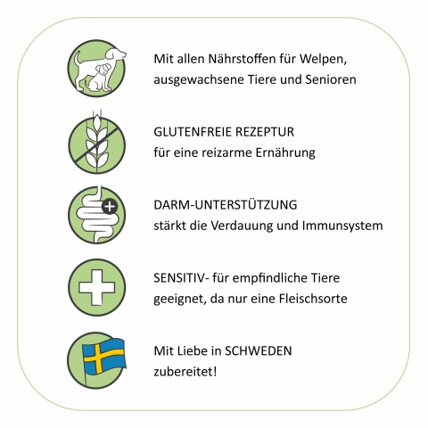 Hund Hundefutter Nassfutter Gockels Duett 200g 6 Stück -4- Anifit